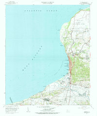 Aguadilla 1960 topographic map thumbnail