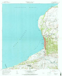 Aguadilla 1960 topographic map thumbnail