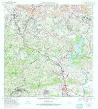 Aguas Buenas 1969 topographic map thumbnail
