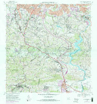Aguas Buenas 1969 topographic map thumbnail