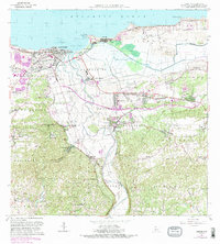 Arecibo 1964 topographic map thumbnail