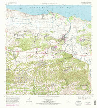 Barceloneta 1969 topographic map thumbnail