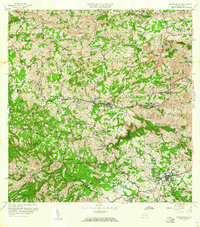 Barranquitas 1957 topographic map thumbnail