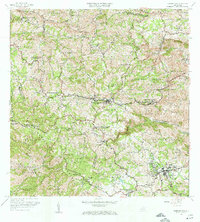 Barranquitas 1957 topographic map thumbnail