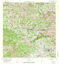 Barranquitas 1957 topographic map thumbnail
