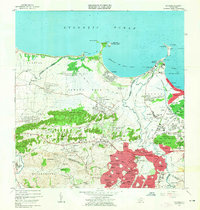Bayamon 1963 topographic map thumbnail