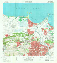 Bayamon 1969 topographic map thumbnail