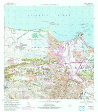 Bayamon 1969 topographic map thumbnail