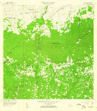 Bayaney 1957 topographic map thumbnail