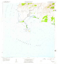 Cabo Rojo 1957 topographic map thumbnail