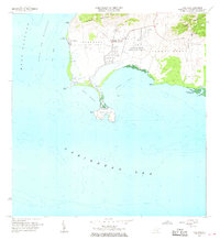 Cabo Rojo 1966 topographic map thumbnail