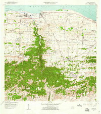 Camuy 1957 topographic map thumbnail