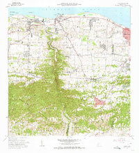 Camuy 1972 topographic map thumbnail