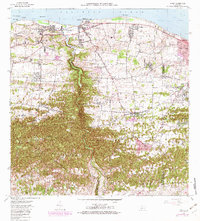 Camuy 1972 topographic map thumbnail