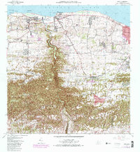 Camuy 1972 topographic map thumbnail