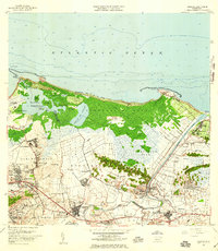 Carolina 1957 topographic map thumbnail