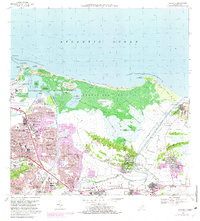 Carolina 1969 topographic map thumbnail