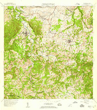 Ciales 1957 topographic map thumbnail