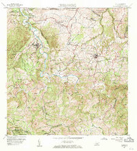 Ciales 1957 topographic map thumbnail