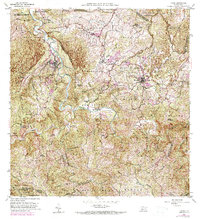 Ciales 1957 topographic map thumbnail