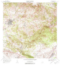 Coamo 1972 topographic map thumbnail