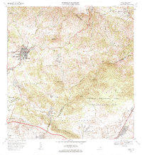 Coamo 1972 topographic map thumbnail