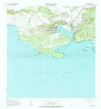 Guanica 1966 topographic map thumbnail
