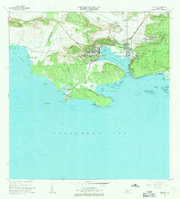 Guanica 1966 topographic map thumbnail