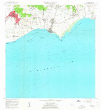 Guayama 1960 topographic map thumbnail