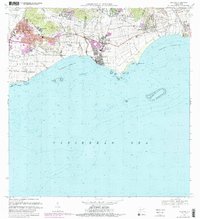 Guayama 1970 topographic map thumbnail