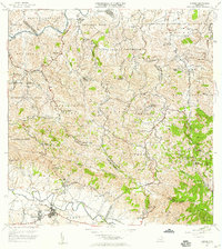 Gurabo 1957 topographic map thumbnail