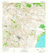 Humacao 1958 topographic map thumbnail