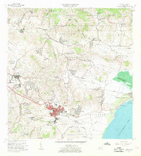 Humacao 1967 topographic map thumbnail