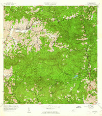 Jayuya 1960 topographic map thumbnail