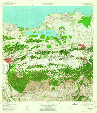 Manati 1958 topographic map thumbnail
