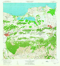 Manati 1958 topographic map thumbnail