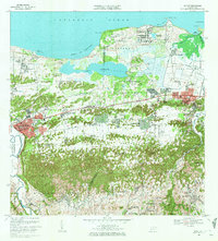 Manati 1969 topographic map thumbnail