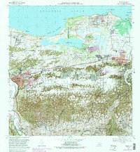 Manati 1969 topographic map thumbnail