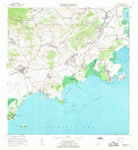 Naguabo 1967 topographic map thumbnail
