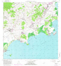 Naguabo 1967 topographic map thumbnail