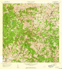 Orocovis 1957 topographic map thumbnail