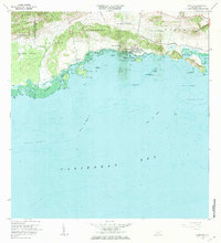 Parguera 1966 topographic map preview