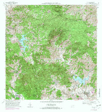 Patillas 1972 topographic map thumbnail