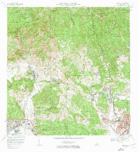 Penuelas 1972 topographic map thumbnail
