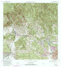 Penuelas 1972 topographic map thumbnail
