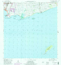 Playa De Ponce 1970 topographic map thumbnail