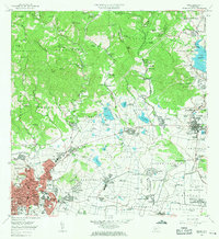 Ponce 1964 topographic map thumbnail