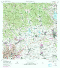 Ponce 1970 topographic map thumbnail