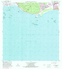 Punta Cucharas 1962 topographic map thumbnail