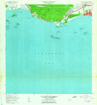 Punta Cucharas 1962 topographic map thumbnail
